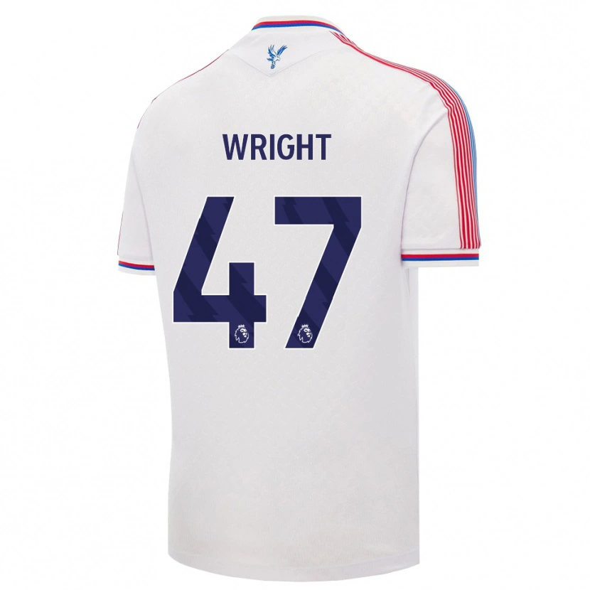 Danxen Kvinnor Annis-Clara Wright #47 Vit Röd Blå Hemmatröja Matchtröjor 2026/27 Tröjor T-Tröja
