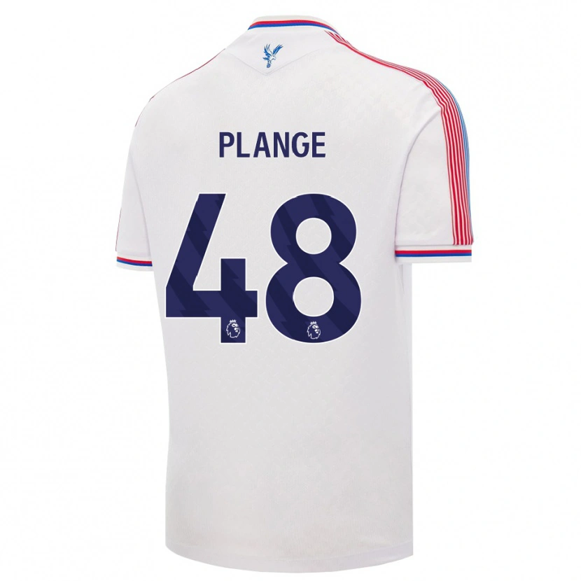 Danxen Kvinnor Luke Plange #48 Vit Röd Blå Hemmatröja Matchtröjor 2026/27 Tröjor T-Tröja