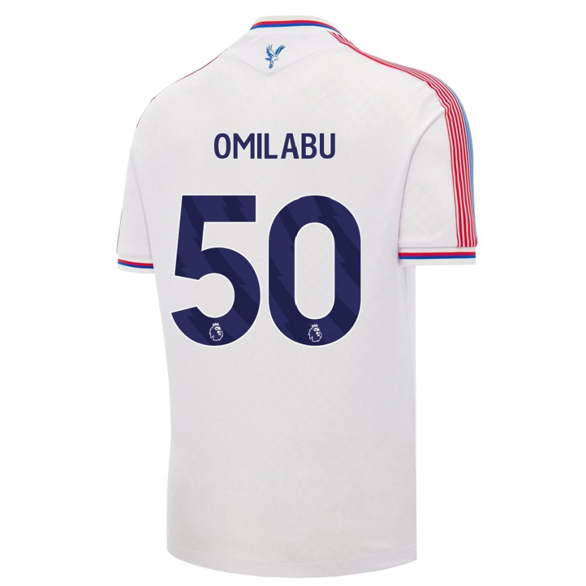 Danxen Kvinnor David Omilabu #50 Vit Röd Blå Hemmatröja Matchtröjor 2026/27 Tröjor T-Tröja