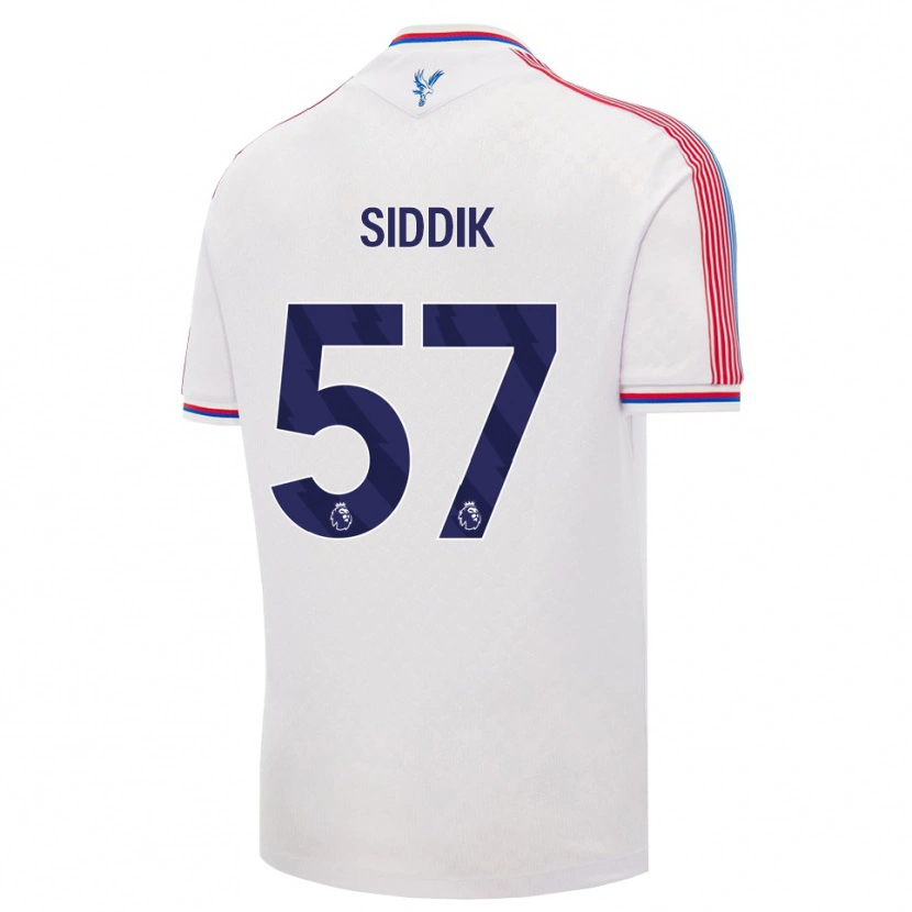 Danxen Kvinnor Cardo Siddik #57 Vit Röd Blå Hemmatröja Matchtröjor 2026/27 Tröjor T-Tröja
