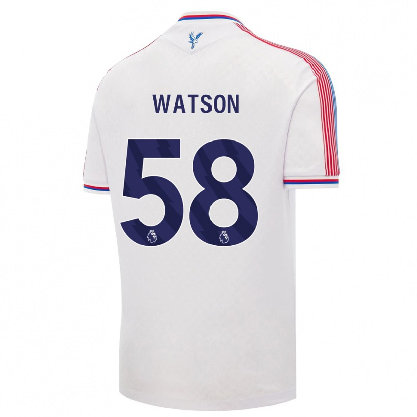 Danxen Kvinnor Noah Watson #58 Vit Röd Blå Hemmatröja Matchtröjor 2026/27 Tröjor T-Tröja