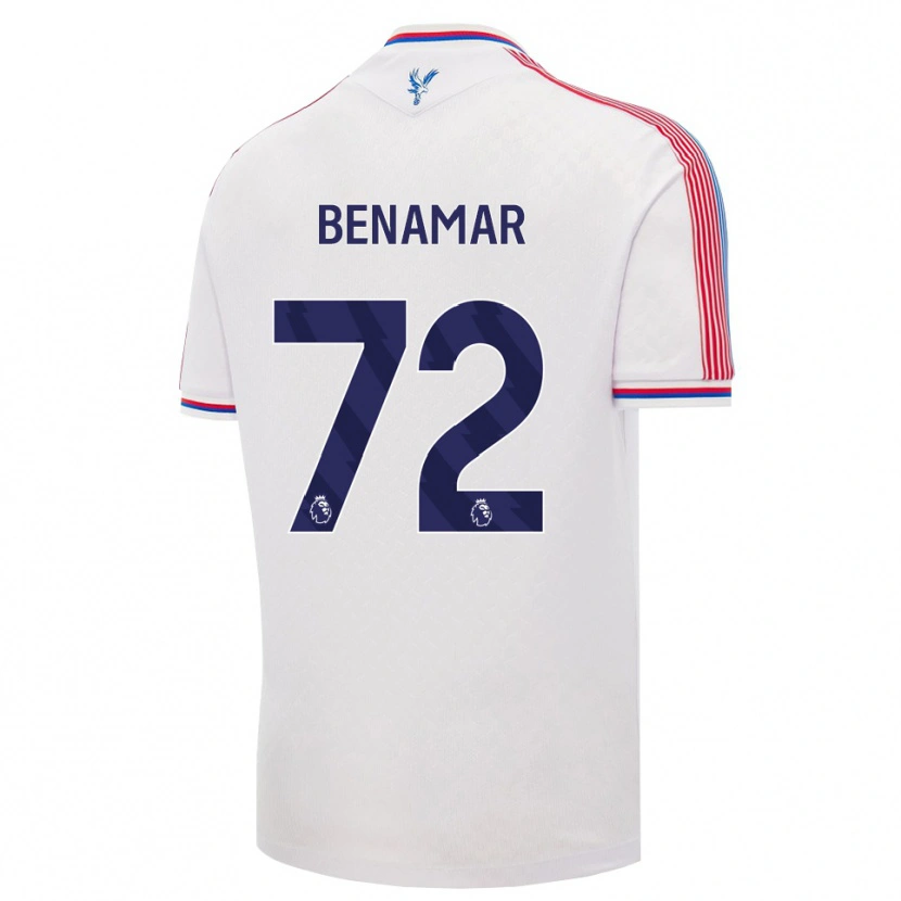 Danxen Kvinnor Dean Benamar #72 Vit Röd Blå Hemmatröja Matchtröjor 2026/27 Tröjor T-Tröja