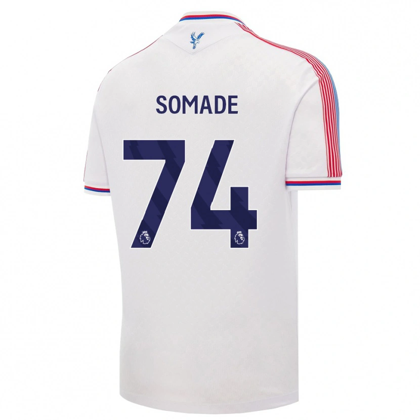 Danxen Kvinnor Sean Somade #74 Vit Röd Blå Hemmatröja Matchtröjor 2026/27 Tröjor T-Tröja