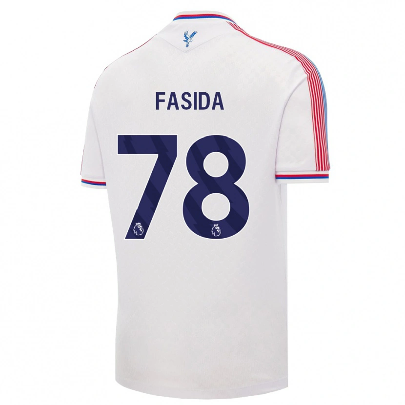 Danxen Kvinnor Jacob Fasida #78 Vit Röd Blå Hemmatröja Matchtröjor 2026/27 Tröjor T-Tröja