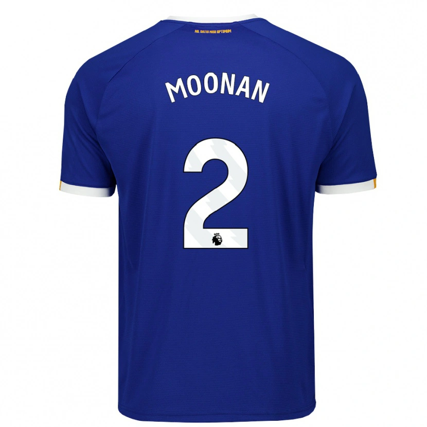 Danxen Kvinnor Bradley Moonan #2 Blå Vit Gul Hemmatröja Matchtröjor 2026/27 Tröjor T-Tröja