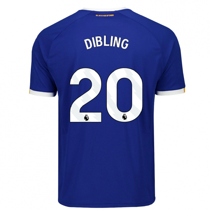 Danxen Kvinnor Tyler Dibling #20 Blå Vit Gul Hemmatröja Matchtröjor 2026/27 Tröjor T-Tröja