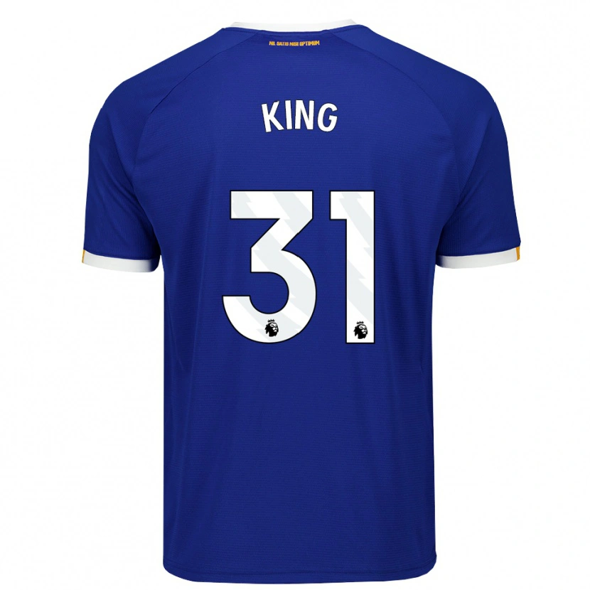Danxen Kvinnor Tom King #31 Blå Vit Gul Hemmatröja Matchtröjor 2026/27 Tröjor T-Tröja