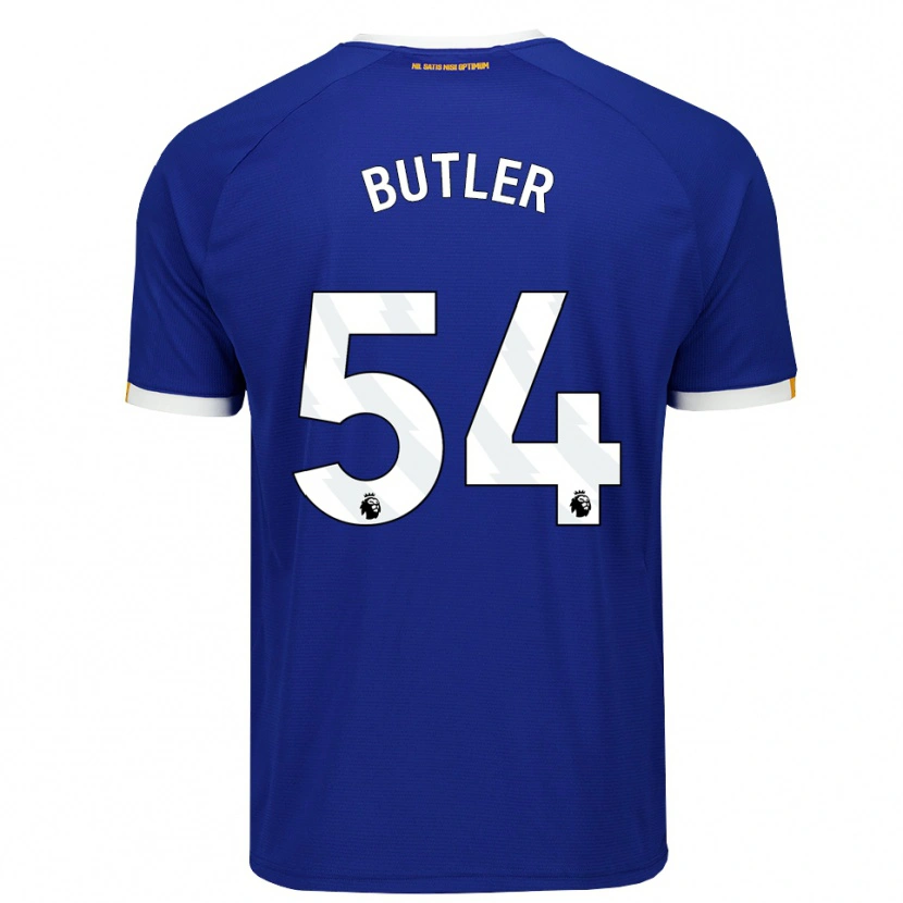 Danxen Kvinnor Jack Butler #54 Blå Vit Gul Hemmatröja Matchtröjor 2026/27 Tröjor T-Tröja