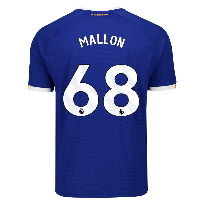 Danxen Kvinnor Mathew Mallon #68 Blå Vit Gul Hemmatröja Matchtröjor 2026/27 Tröjor T-Tröja
