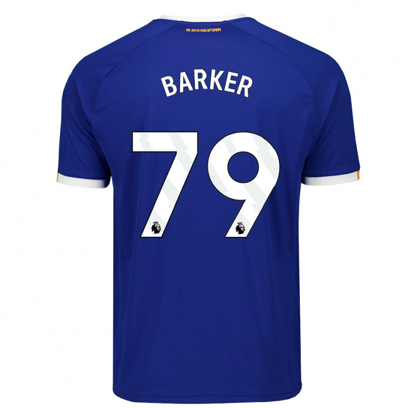 Danxen Kvinnor Owen Barker #79 Blå Vit Gul Hemmatröja Matchtröjor 2026/27 Tröjor T-Tröja