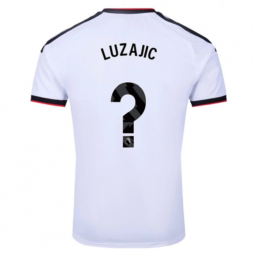 Danxen Kvinnor Stefan Luzajic #0 Vit Svart Röd Hemmatröja Matchtröjor 2026/27 Tröjor T-Tröja