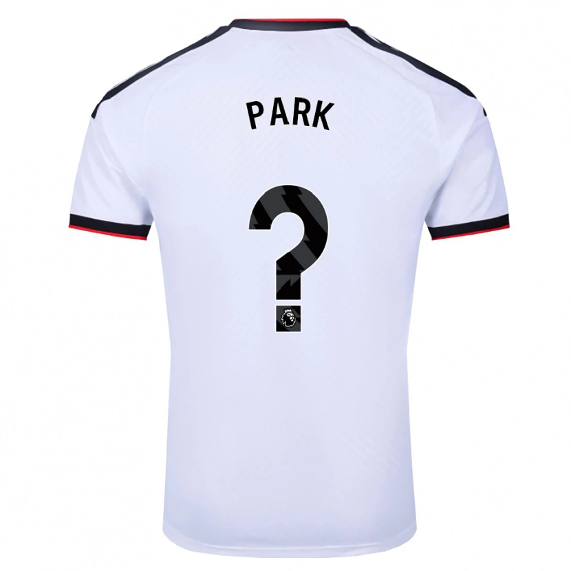 Danxen Kvinnor Damon Park #0 Vit Svart Röd Hemmatröja Matchtröjor 2026/27 Tröjor T-Tröja