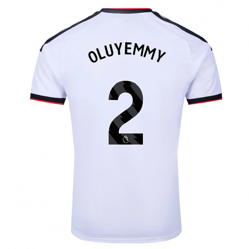 Danxen Kvinnor Benjamin Oluyemmy #2 Vit Svart Röd Hemmatröja Matchtröjor 2026/27 Tröjor T-Tröja