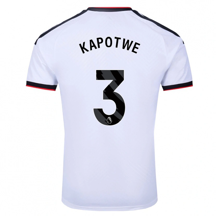 Danxen Kvinnor Chase Kapotwe #3 Vit Svart Röd Hemmatröja Matchtröjor 2026/27 Tröjor T-Tröja