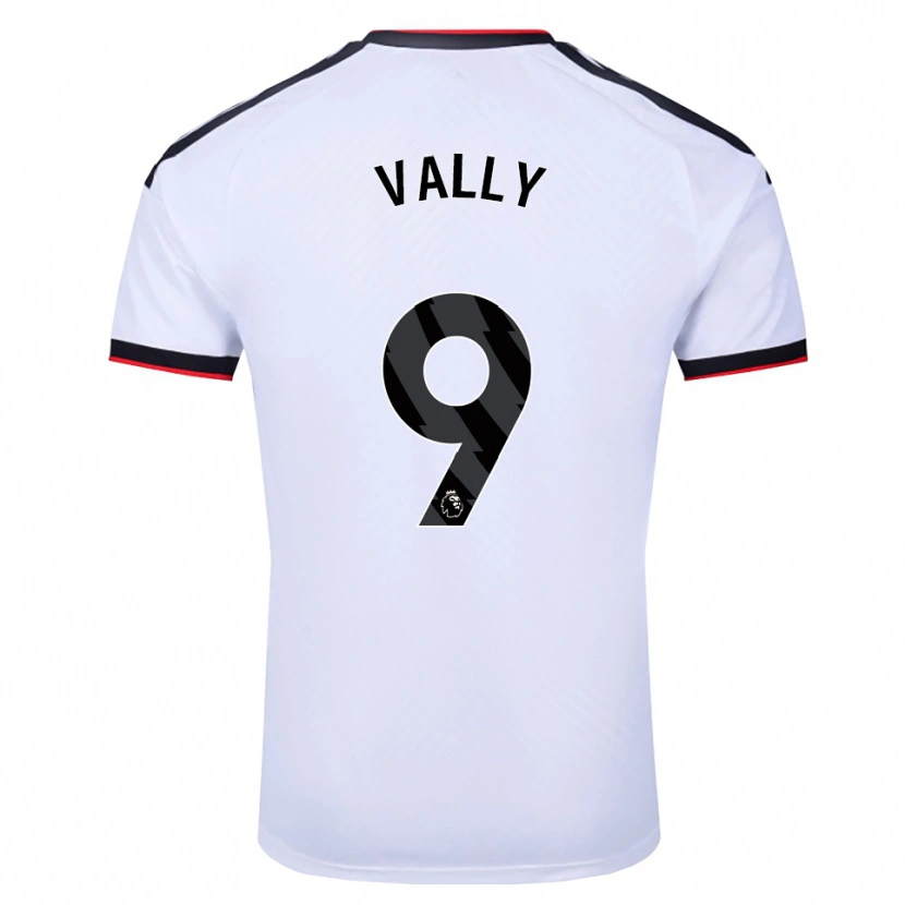 Danxen Kvinnor Khai Vally #9 Vit Svart Röd Hemmatröja Matchtröjor 2026/27 Tröjor T-Tröja