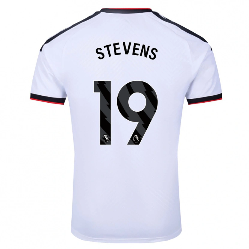 Danxen Kvinnor Lily Stevens #19 Vit Svart Röd Hemmatröja Matchtröjor 2026/27 Tröjor T-Tröja