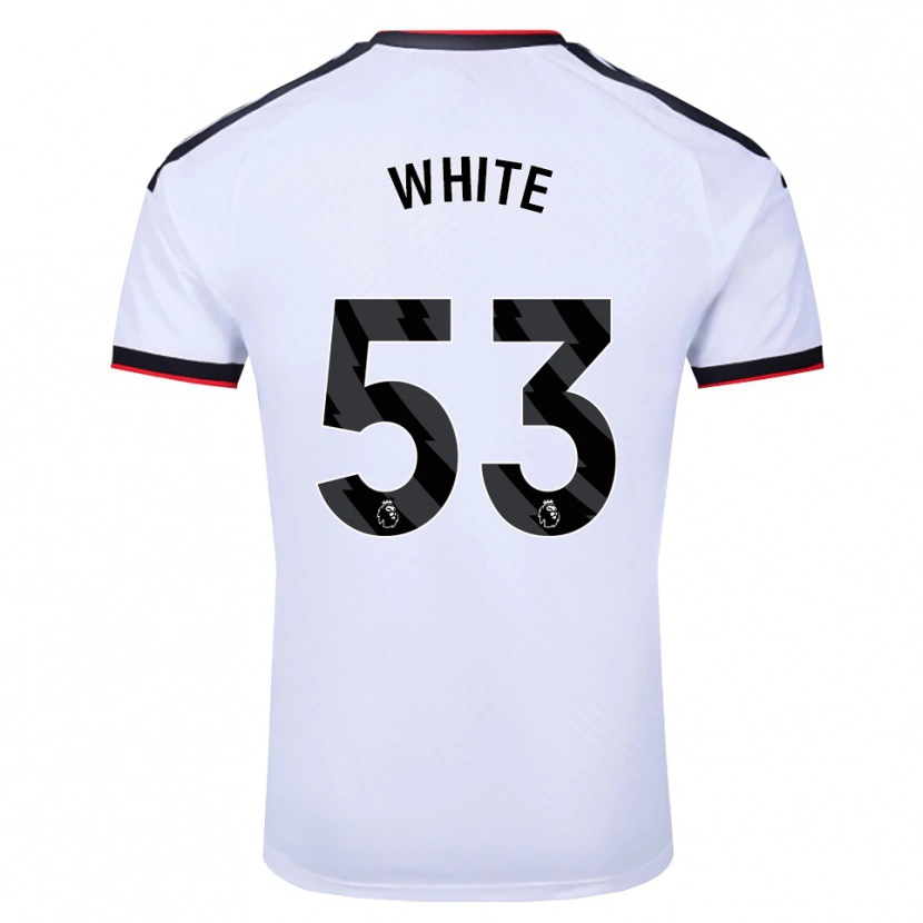 Danxen Kvinnor Alfie White #53 Vit Svart Röd Hemmatröja Matchtröjor 2026/27 Tröjor T-Tröja