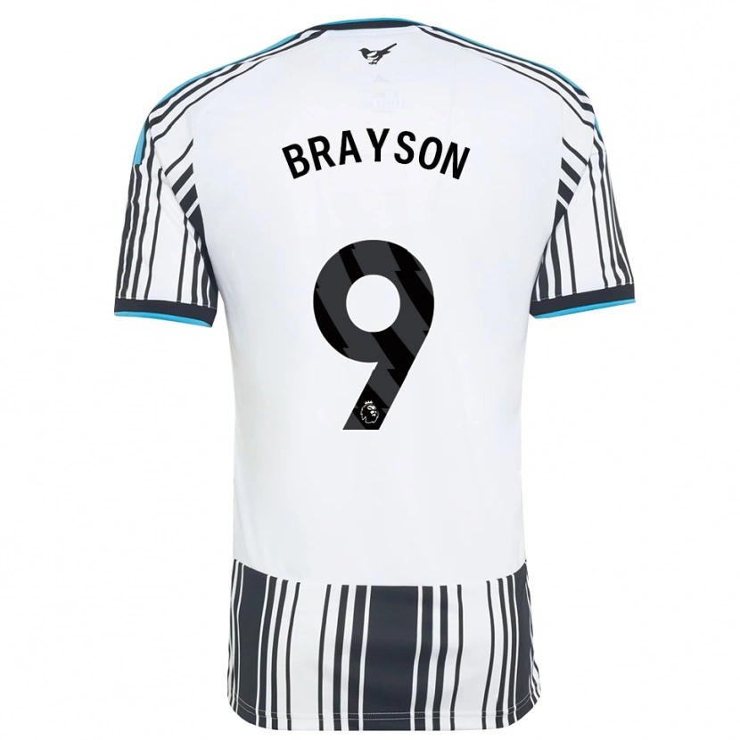 Danxen Kvinnor Joe Brayson #9 Himmelsblå Svart Vit Hemmatröja Matchtröjor 2026/27 Tröjor T-Tröja