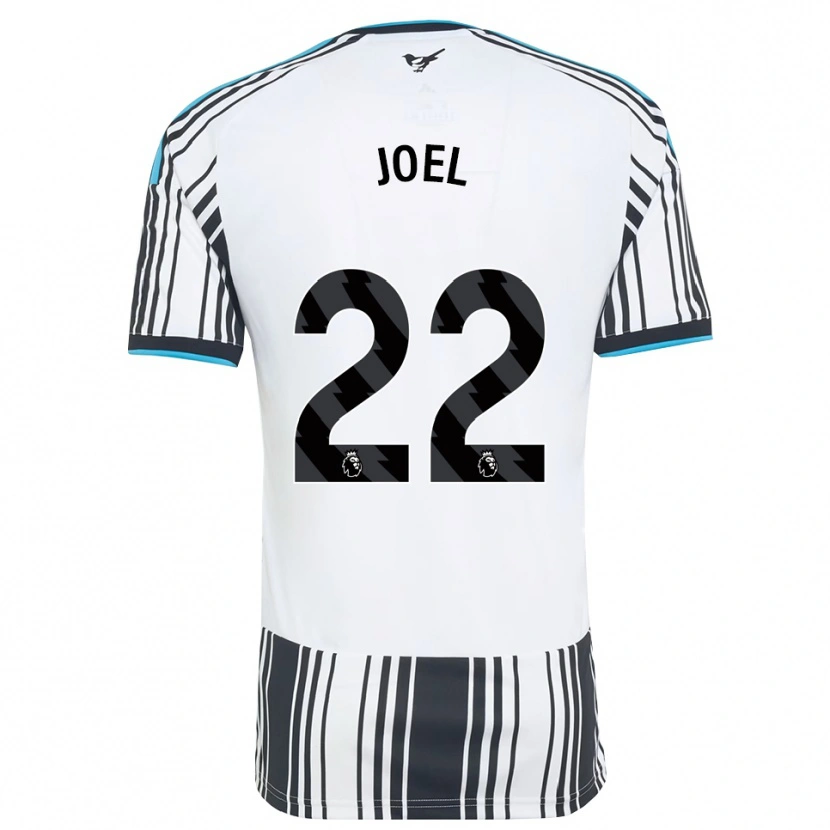 Danxen Kvinnor Lois Joel #22 Himmelsblå Svart Vit Hemmatröja Matchtröjor 2026/27 Tröjor T-Tröja