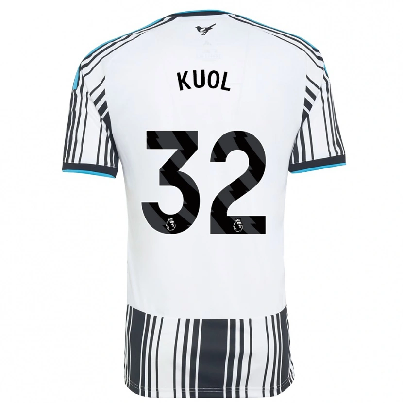 Danxen Kvinnor Garang Kuol #32 Himmelsblå Svart Vit Hemmatröja Matchtröjor 2026/27 Tröjor T-Tröja