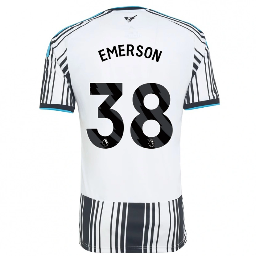 Danxen Kvinnor Johnny Emerson #38 Himmelsblå Svart Vit Hemmatröja Matchtröjor 2026/27 Tröjor T-Tröja