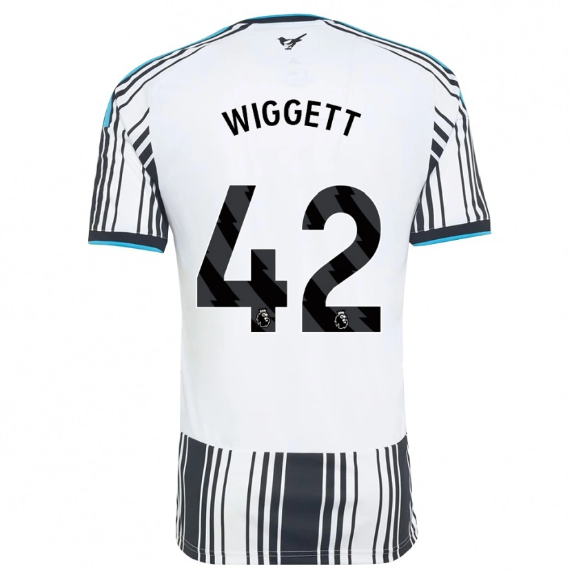 Danxen Kvinnor Charlie Wiggett #42 Himmelsblå Svart Vit Hemmatröja Matchtröjor 2026/27 Tröjor T-Tröja