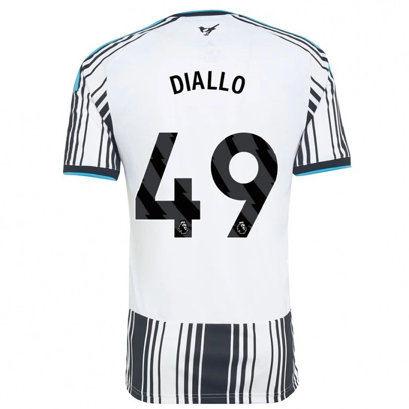 Danxen Kvinnor Amadou Diallo #49 Himmelsblå Svart Vit Hemmatröja Matchtröjor 2026/27 Tröjor T-Tröja
