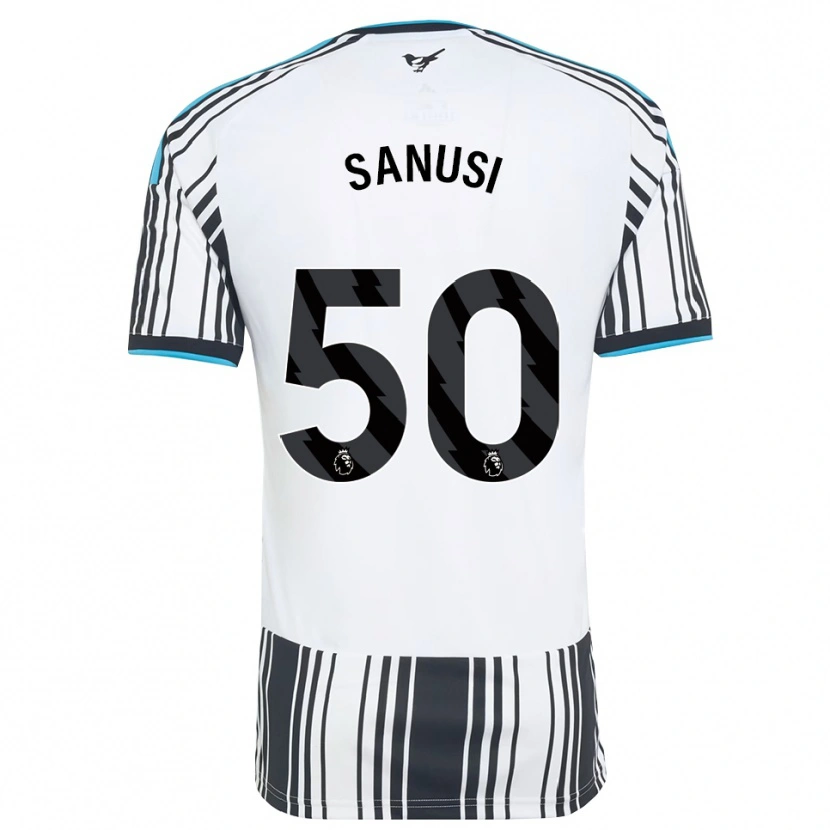 Danxen Kvinnor Trevan Sanusi #50 Himmelsblå Svart Vit Hemmatröja Matchtröjor 2026/27 Tröjor T-Tröja