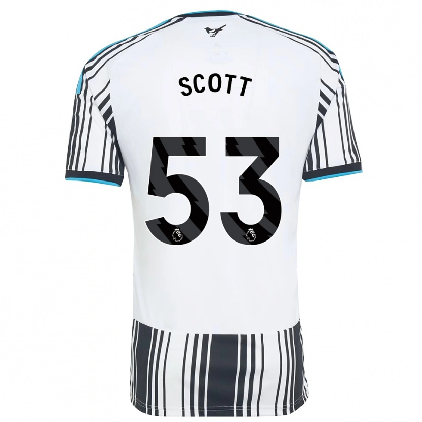 Danxen Kvinnor Joshua Scott #53 Himmelsblå Svart Vit Hemmatröja Matchtröjor 2026/27 Tröjor T-Tröja