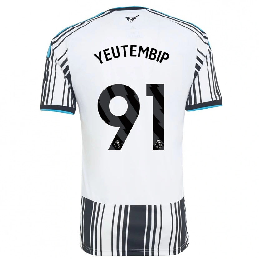 Danxen Kvinnor Les Yeutembip #91 Himmelsblå Svart Vit Hemmatröja Matchtröjor 2026/27 Tröjor T-Tröja