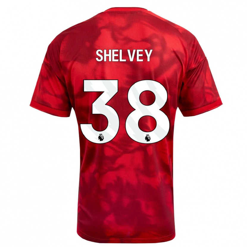 Danxen Kvinnor George Shelvey #38 Karmosinröd Vit Hemmatröja Matchtröjor 2026/27 Tröjor T-Tröja