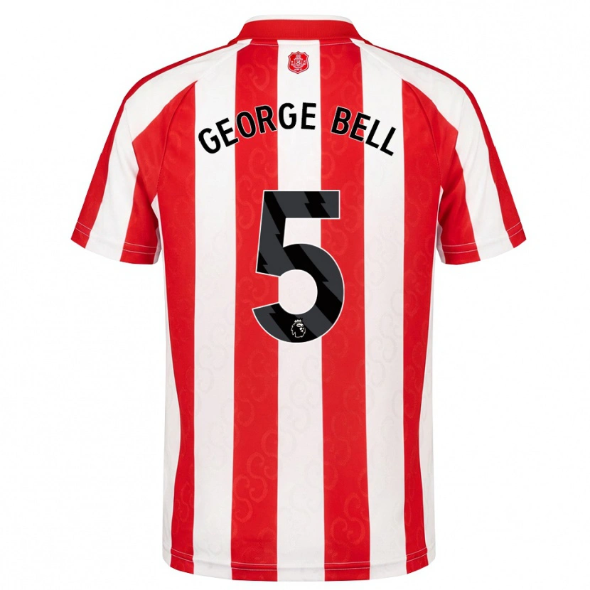 Danxen Kvinnor George Bell #5 Röd Vit Svart Hemmatröja Matchtröjor 2026/27 Tröjor T-Tröja