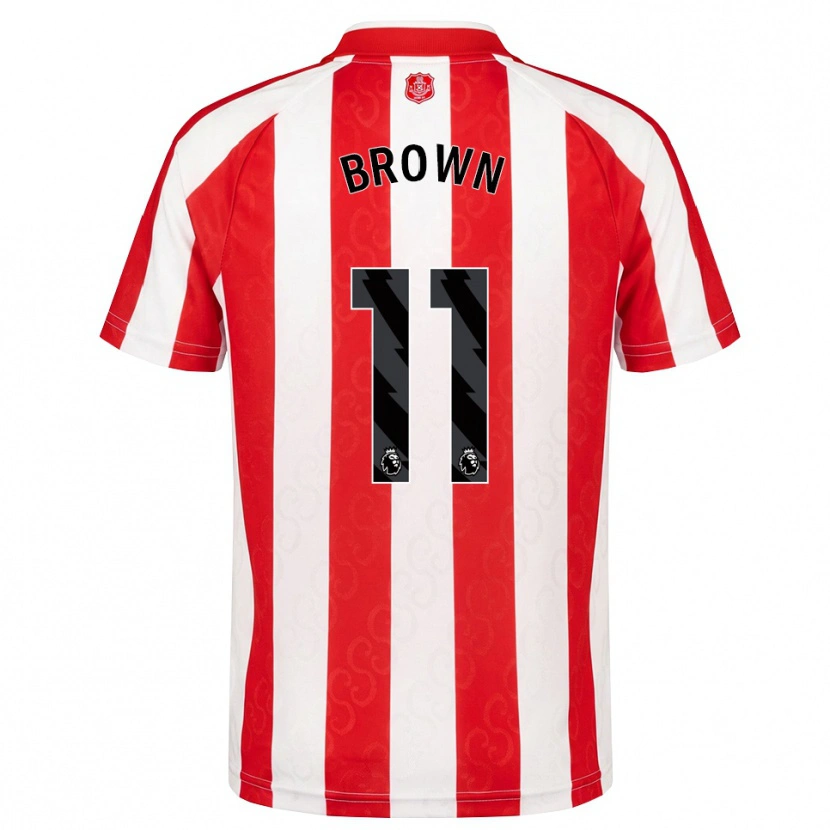 Danxen Kvinnor Jessica Brown #11 Röd Vit Svart Hemmatröja Matchtröjor 2026/27 Tröjor T-Tröja