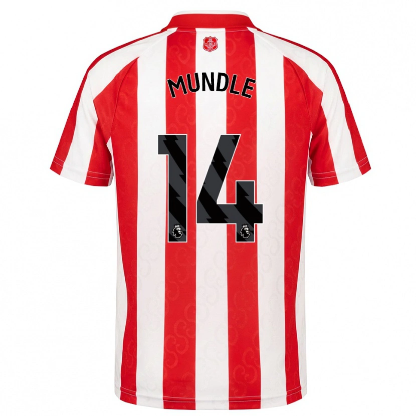 Danxen Kvinnor Romaine Mundle #14 Röd Vit Svart Hemmatröja Matchtröjor 2026/27 Tröjor T-Tröja