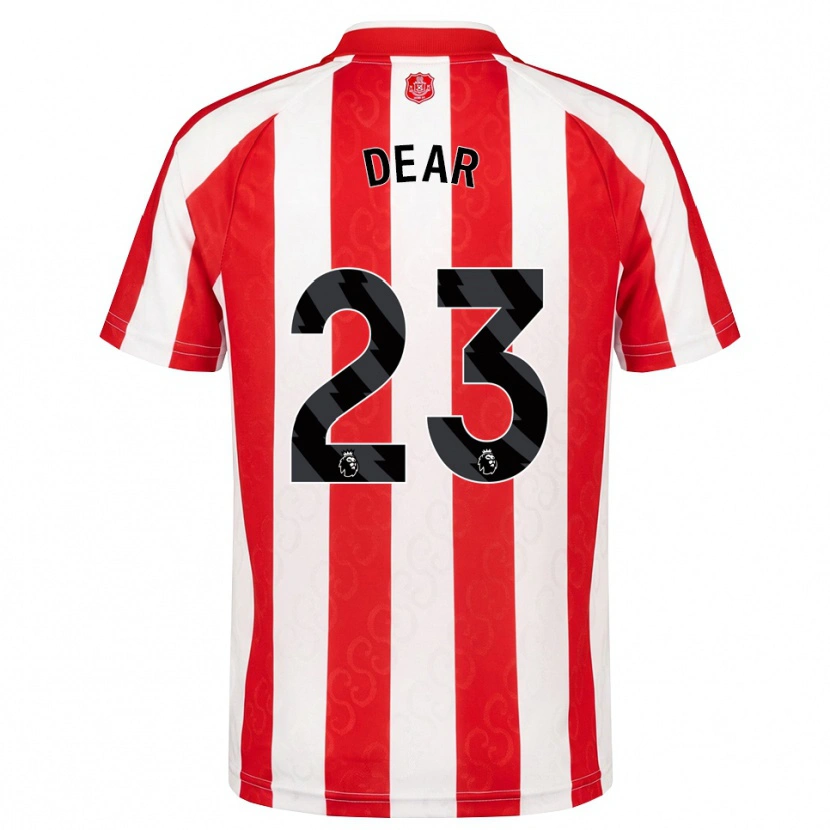 Danxen Kvinnor Jenna Dear #23 Röd Vit Svart Hemmatröja Matchtröjor 2026/27 Tröjor T-Tröja