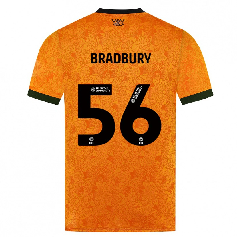 Danxen Kvinnor Makenzie Bradbury #56 Orange Svart Hemmatröja Matchtröjor 2026/27 Tröjor T-Tröja