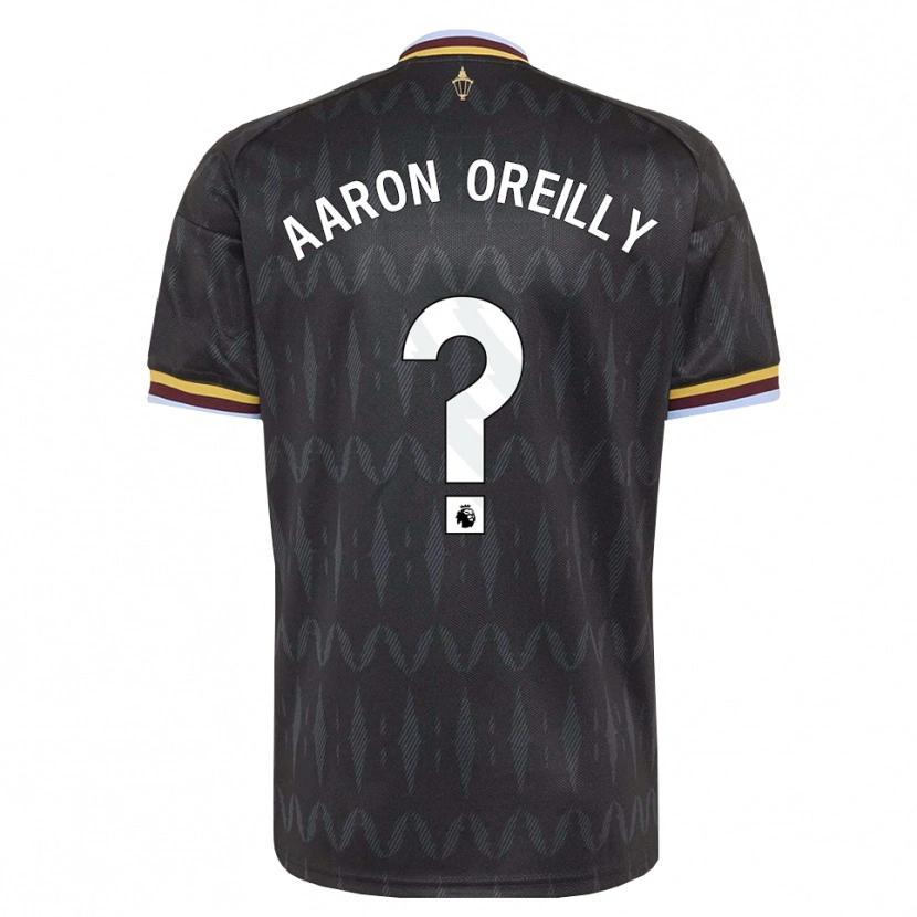 Danxen Kvinnor Aaron Oreilly #0 Kornblå Svart Gul Bortatröja Matchtröjor 2026/27 Tröjor T-Tröja
