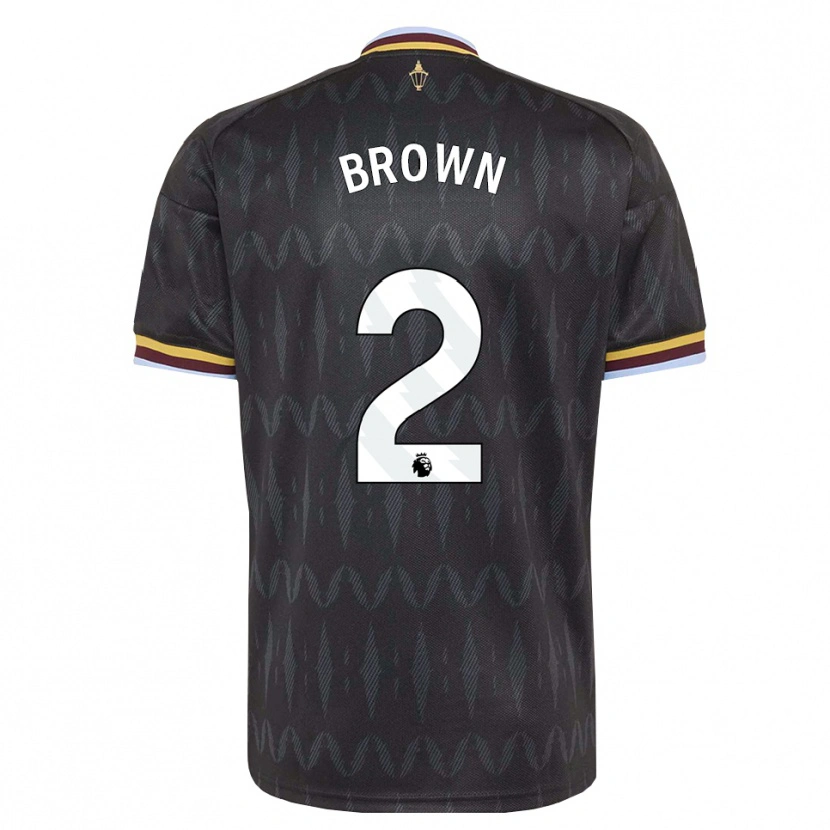 Danxen Kvinnor Alvin Brown #2 Kornblå Svart Gul Bortatröja Matchtröjor 2026/27 Tröjor T-Tröja
