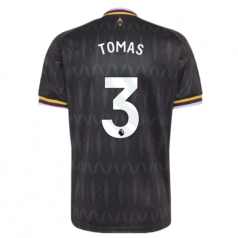 Danxen Kvinnor Paula Tomás #3 Kornblå Svart Gul Bortatröja Matchtröjor 2026/27 Tröjor T-Tröja