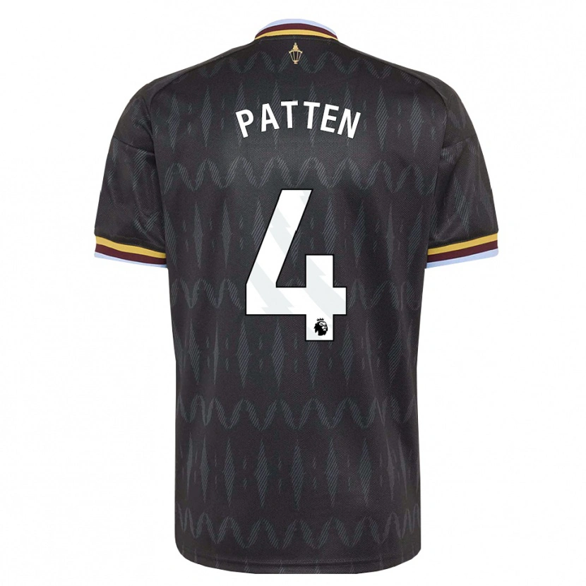 Danxen Kvinnor Anna Patten #4 Kornblå Svart Gul Bortatröja Matchtröjor 2026/27 Tröjor T-Tröja