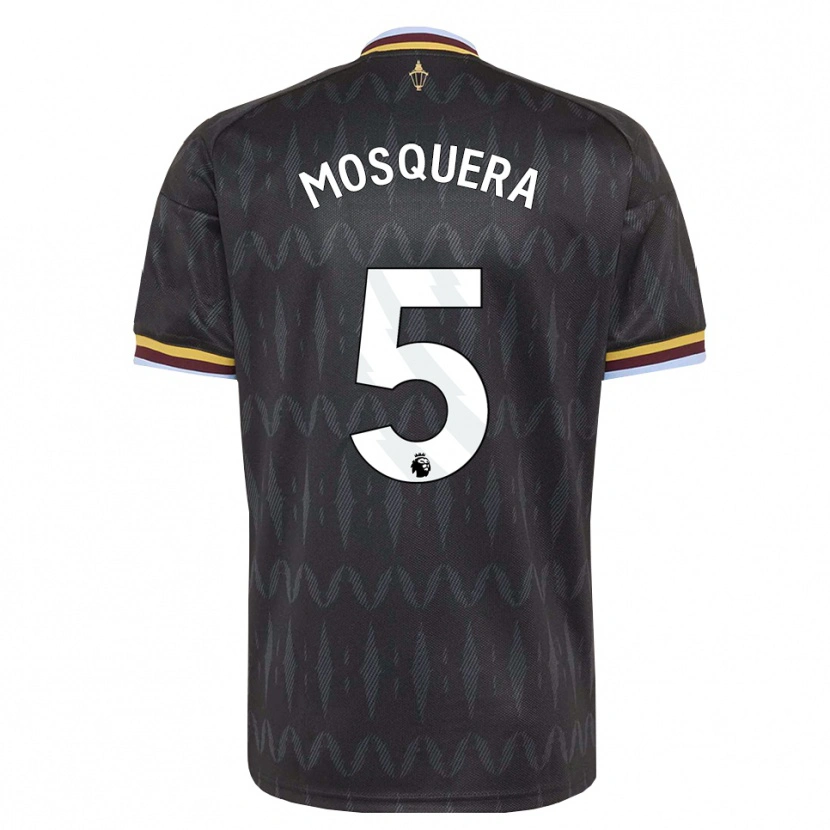 Danxen Kvinnor Yeimar Mosquera #5 Kornblå Svart Gul Bortatröja Matchtröjor 2026/27 Tröjor T-Tröja