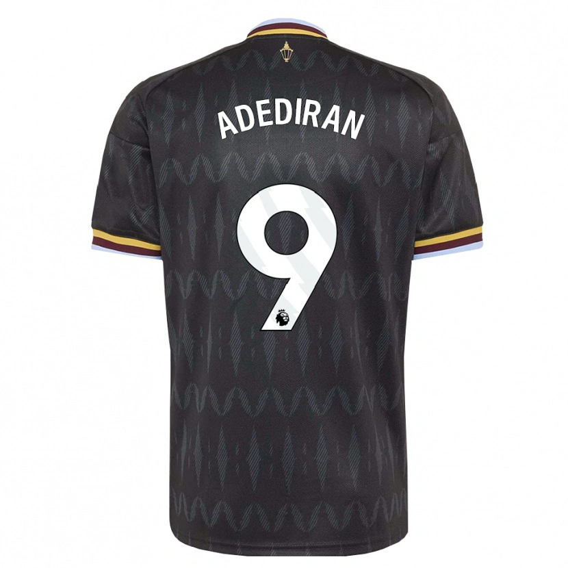 Danxen Kvinnor Daniel Adediran #9 Kornblå Svart Gul Bortatröja Matchtröjor 2026/27 Tröjor T-Tröja