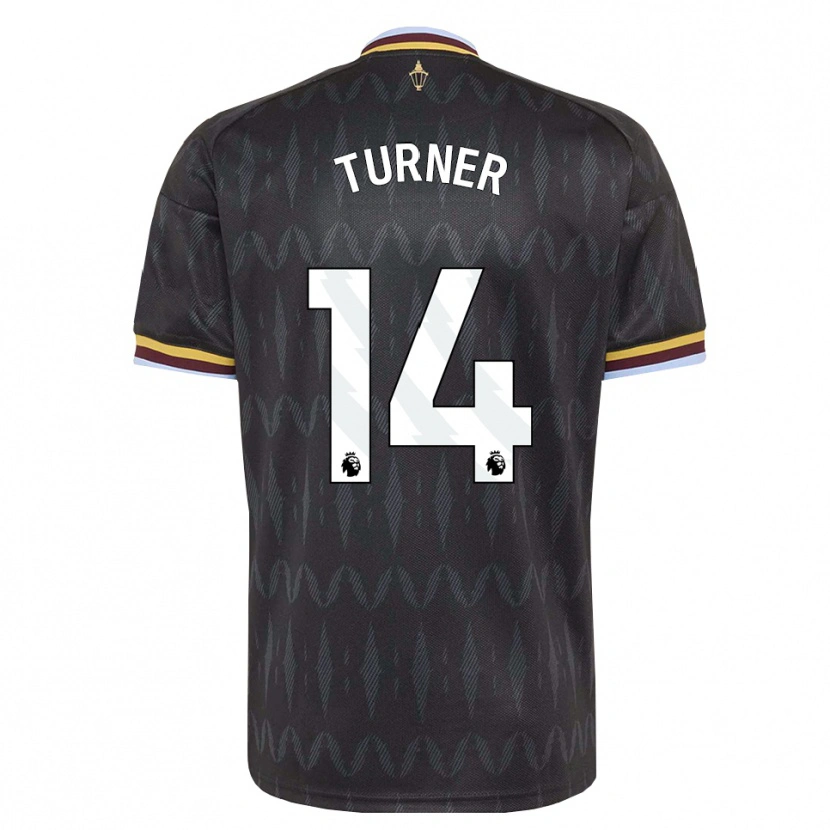 Danxen Kvinnor Danielle Turner #14 Kornblå Svart Gul Bortatröja Matchtröjor 2026/27 Tröjor T-Tröja