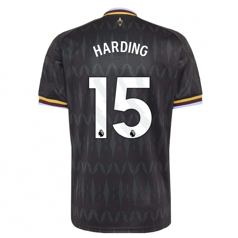 Danxen Kvinnor Natasha Harding #15 Kornblå Svart Gul Bortatröja Matchtröjor 2026/27 Tröjor T-Tröja