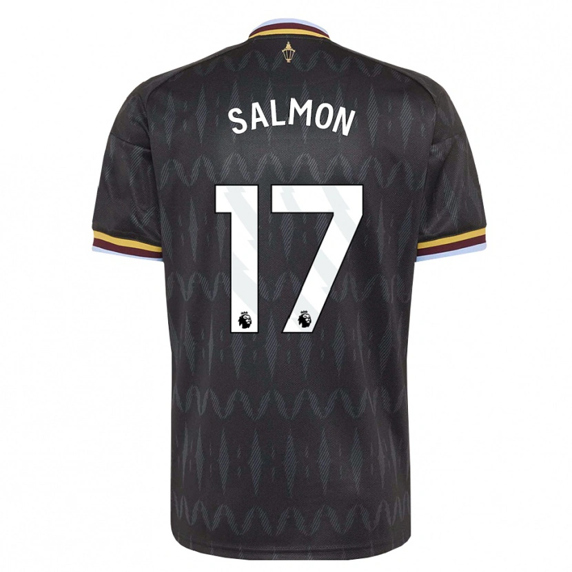 Danxen Kvinnor Ebony Salmon #17 Kornblå Svart Gul Bortatröja Matchtröjor 2026/27 Tröjor T-Tröja