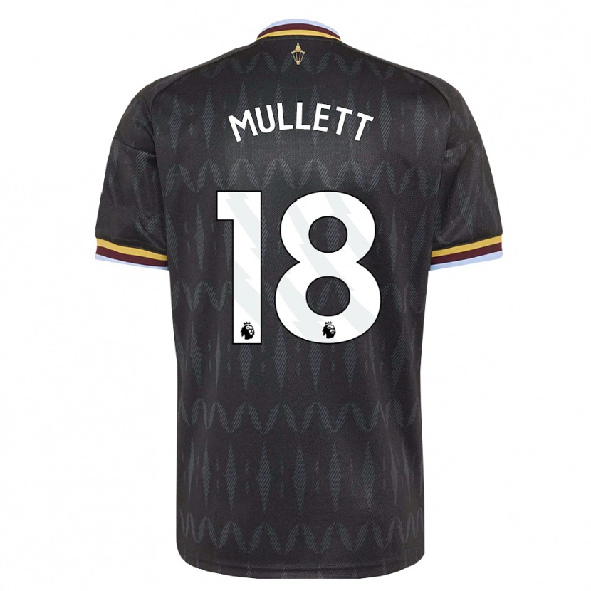 Danxen Kvinnor Georgia Mullett #18 Kornblå Svart Gul Bortatröja Matchtröjor 2026/27 Tröjor T-Tröja