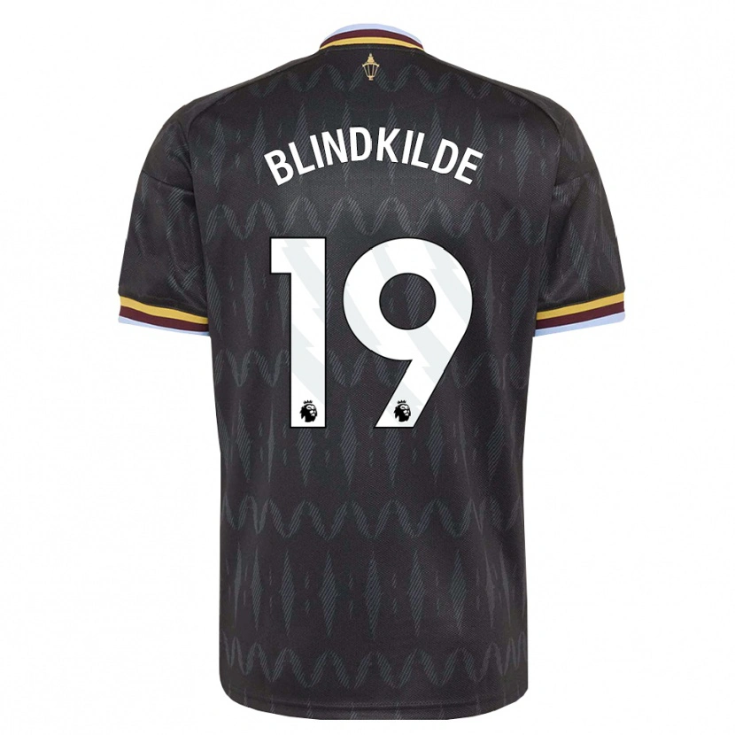 Danxen Kvinnor Laura Blindkilde #19 Kornblå Svart Gul Bortatröja Matchtröjor 2026/27 Tröjor T-Tröja