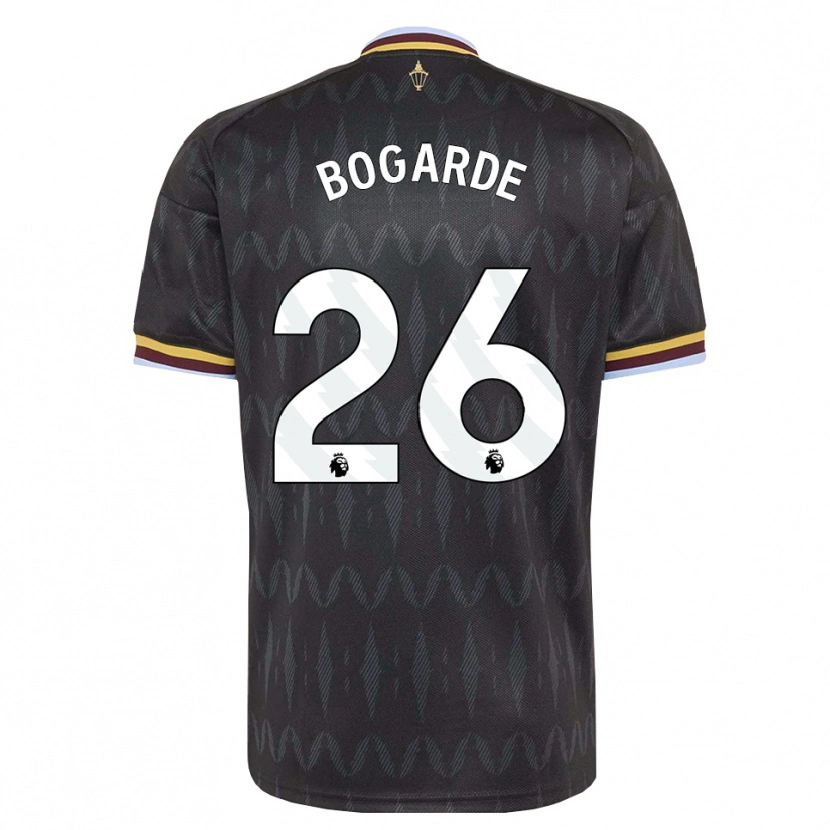 Danxen Kvinnor Lamare Bogarde #26 Kornblå Svart Gul Bortatröja Matchtröjor 2026/27 Tröjor T-Tröja