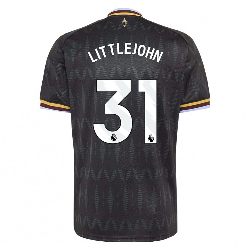 Danxen Kvinnor Ruesha Littlejohn #31 Kornblå Svart Gul Bortatröja Matchtröjor 2026/27 Tröjor T-Tröja