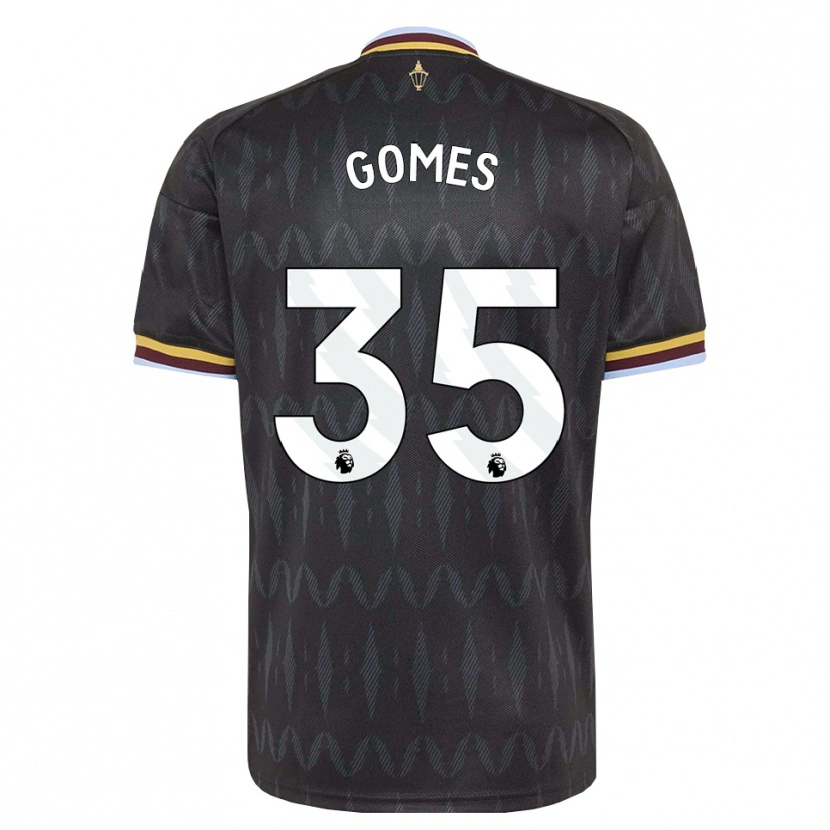 Danxen Kvinnor João Gomes #35 Kornblå Svart Gul Bortatröja Matchtröjor 2026/27 Tröjor T-Tröja